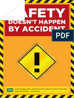 Alsco SG Workplace Safety Posters Doesnt Happen Accident A4 PDF