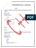 C++ Lab Manual