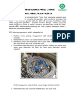 Sop Penggunaan Panel Listrik