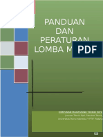 Panduan Mekanisme Lomba Maket