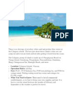 Calaguas Islands: Location: Operation Hours: Fees