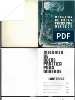 MECANICA DE ROCAS PRACTICA PARA MINEROS-mineriadelibrosycursos PDF
