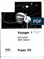 Voyager 1 Encounter With Saturn Press Kit