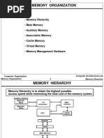 Memory Organization