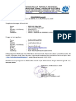 Surat Tugas Operator PDSPK