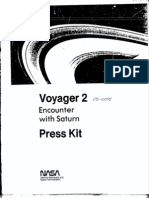 Voyager 2 Encounter With Saturn Press Kit