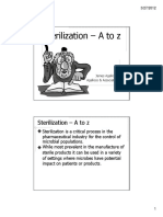 Sterilization - A To Z
