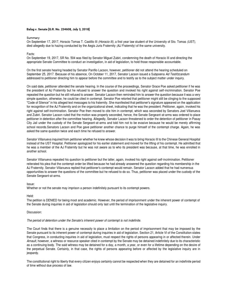 Balag v senate g r no 234608 july 3 2018 pdf united states