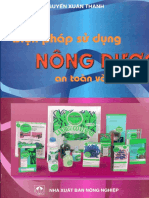 Biện Pháp Sử Dụng Nông Dược an Toàn Và Hiểu Quả (NXB Nông Nghiệp 2000) - Ts.nguyễn Xuân Thành, 194 Trang