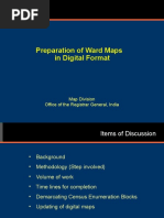 Preparation of ward maps in Digital format Map Division Presentation India.ppt
