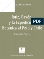 Expedicion Botanica Al Virreinato Del Peru - Pavon