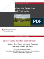 Spray Nozzle Selection & Calibration - Compressed