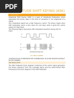 Amplitude Shift Keying