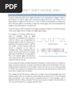 4. Frequency Shift Keying