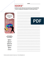 Hit Books Idiom Writing Activity