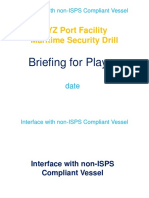 Interface Non-ISPS Vessel Drill