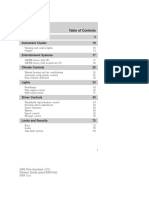 4 Instrument Cluster 10: 2005 Five Hundred (500) Owners Guide (Post-2002-Fmt) USA (Fus)