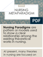 Nursing Metaparadigm