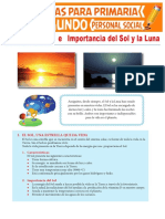 Caracteristicas e Importancia Del Sol y La Luna para Segundo Grado de Primaria - Compressed PDF