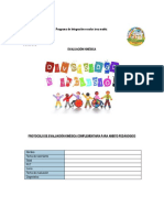 **PROTOCOLO DE EVALUACIÓN KINÉSICA COMPLEMENTARIA PARA AMBITO PEDÁGOGICO