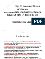 Műszaki Rajz És Dokumentációs Ismeretek Elektronikai Technikusok Számára OKJ: 54 523 01 0000 00 00