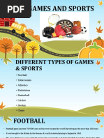 Games and Sports