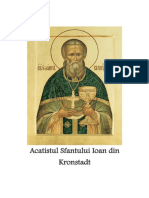 Acatistul Sfantului Ioan Din Kronstadt