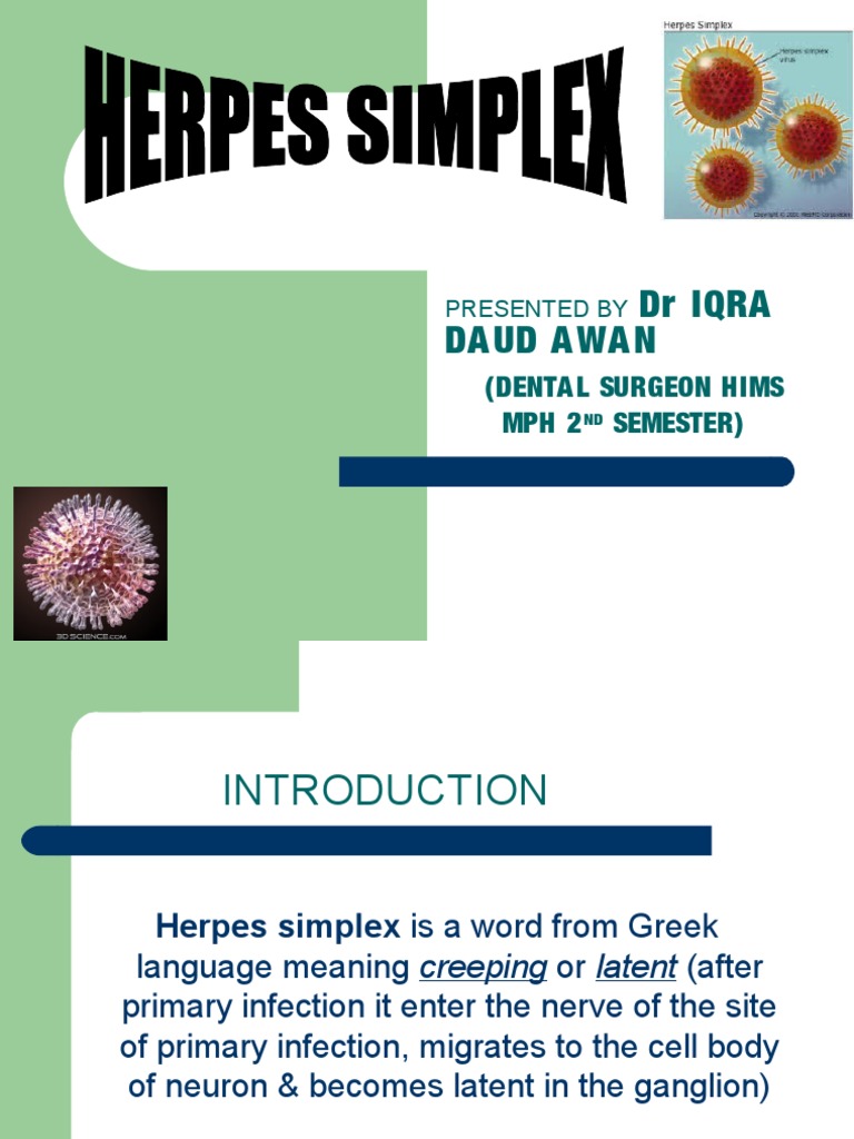 Patientenmerkblatt Zu Herpes Simplex – WCCN