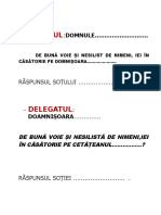 De Citit La Oficierea Căsătoriei