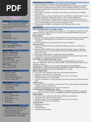 modern resume