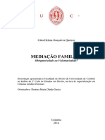 Tese Mestrado Da Universidade de Coimbra Sobre Mediação Familiar