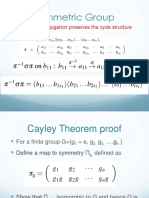 Symmetric Group: To Prove: Conjugation Preserves The Cycle Structure