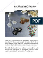 Tutorial For "Hexatious" Earrings: Words and Images © 2011 Callie Mitchell, The Peregrine Beader