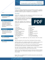 Comparative and Superlative Predictions: Activity Type