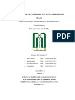 Hubungan Kebijakan, Program, Dan Kegiatan Pendidikan