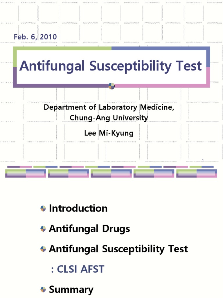 CLSI Antifungical Susceptibility Test Updated PDF Microbiology