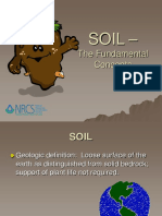 Soil - : The Fundamental Concepts
