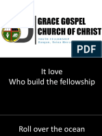 Grace Gospel Church of Christ: Youth Fellowship Dangan, Reina Mercedes