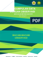 Presentasi Materi Observasi