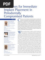 Download Guidelines for Immediate Implant Placement in Periodontally Compromised Patients by DentalLearning SN43337859 doc pdf