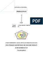 Makalah Persalinan