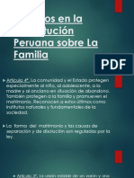 Familias en Las Leyes Peruanas