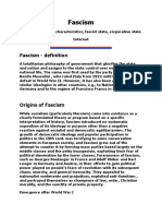 Fascism - Definition