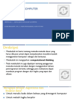 Pemrograman Pertemuan 2 - Definisi Jenis Data Dalam Algoritma