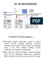 Control of Microgrids