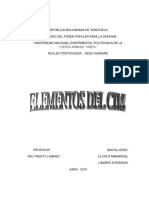 Elementos Del Cim (Computer Integrated Manufacturing)