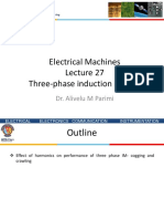 Electrical Machines Three-Phase Induction Motors: Dr. Alivelu M Parimi