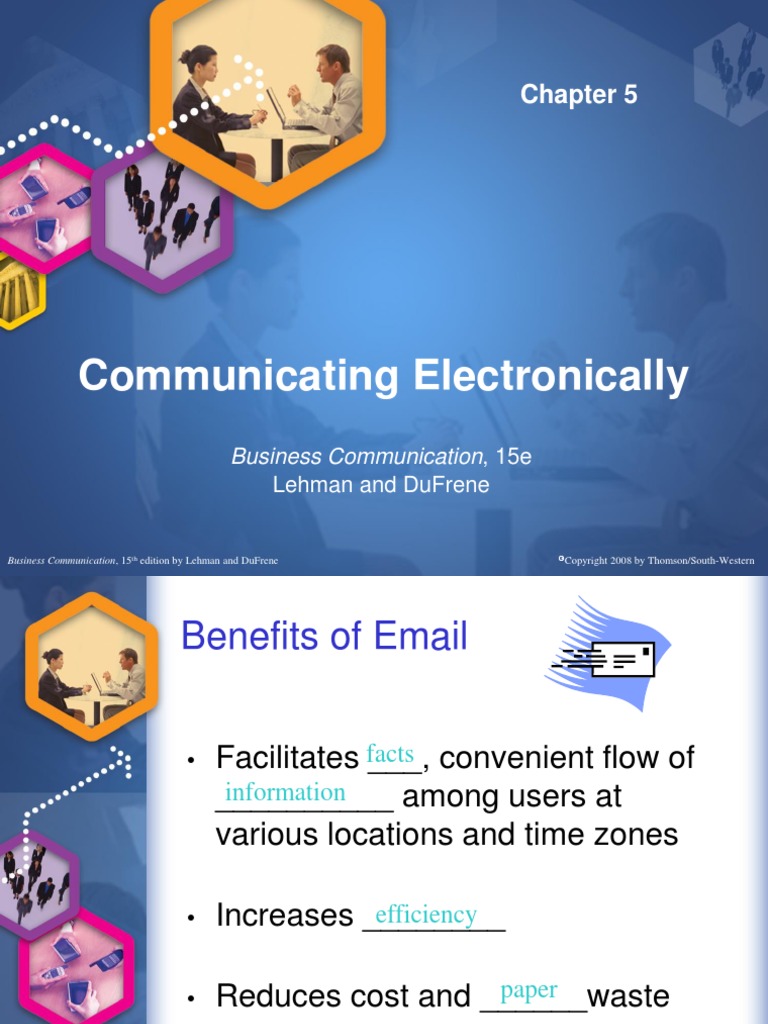 Communicating Electronically | PDF | Voicemail | World Wide Web