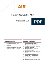 Rusdin Rauf, S.TP., M.P: Prodi Gizi FIK UMS