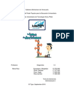 Unidad 1. Toma de Decisiones